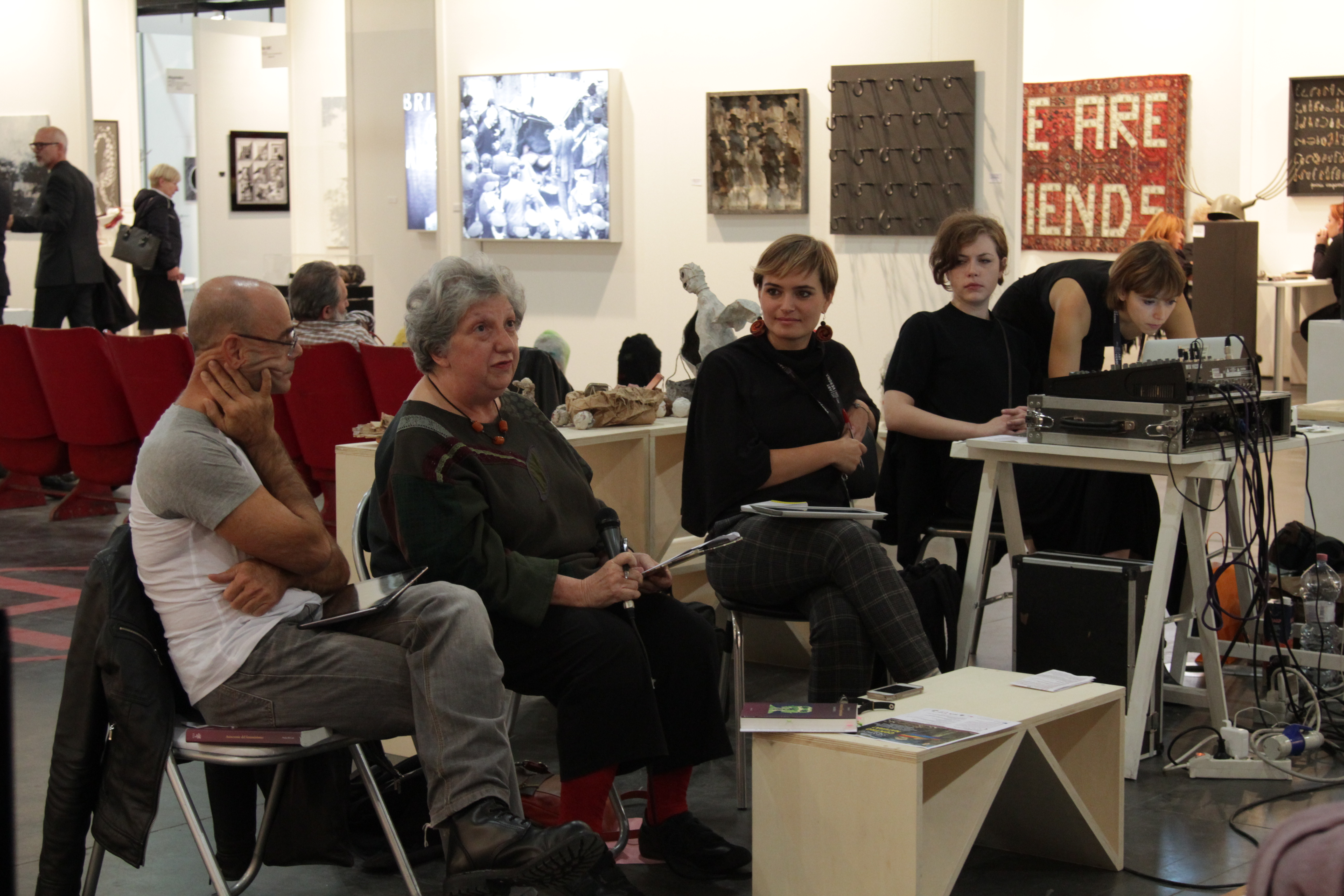 Paola Di Cori at ArtVerona